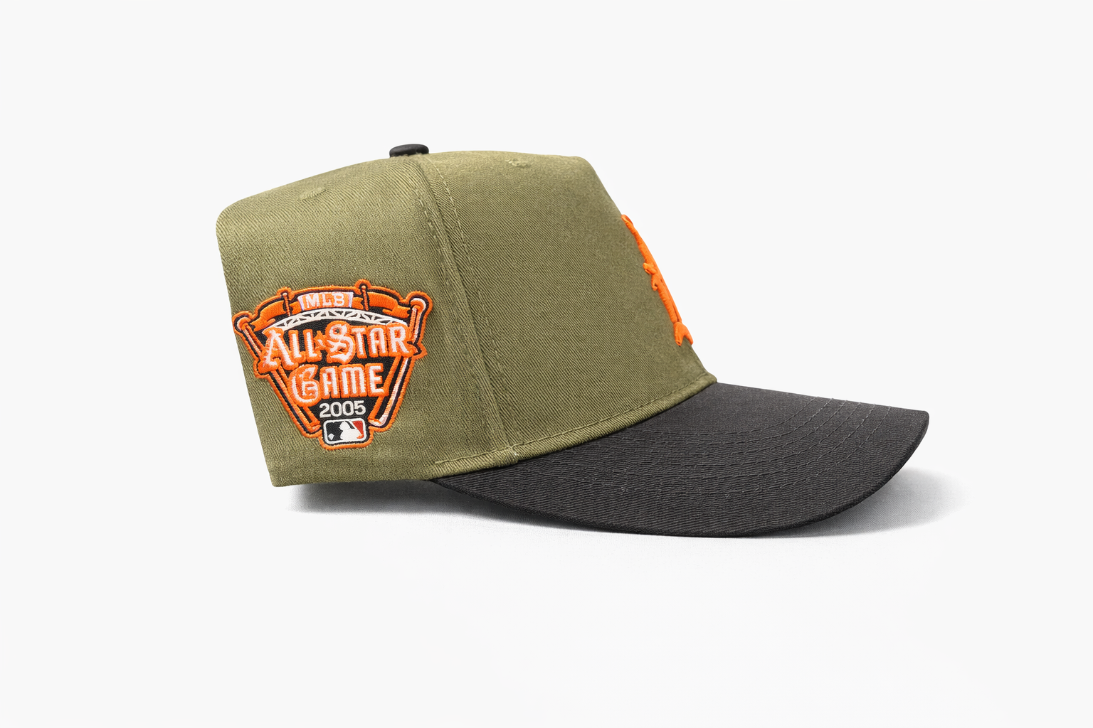 Casquette Detroit Tigers Vert Olive & Noir – Edition Heritage