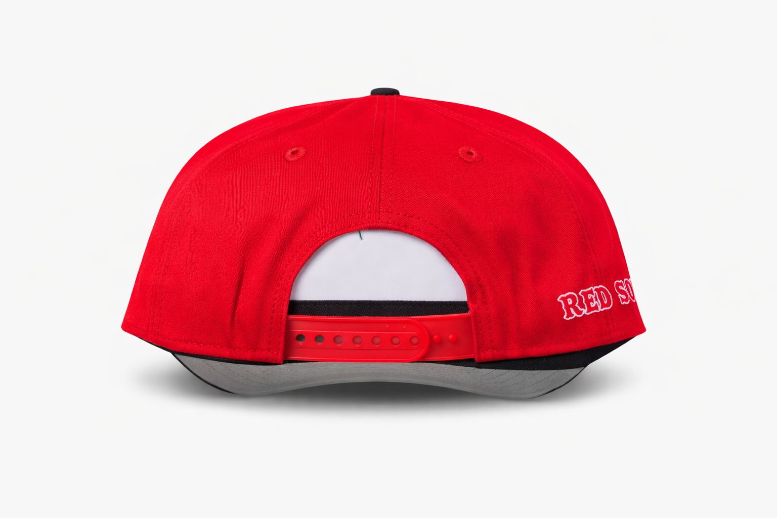 Casquette Snapback RED SOX Rouge & Noir – Visière Grise – Style Urbain Premium