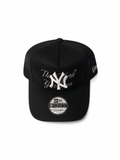 Casquette New York Yankees Noire New Era 9FORTY Ajustable