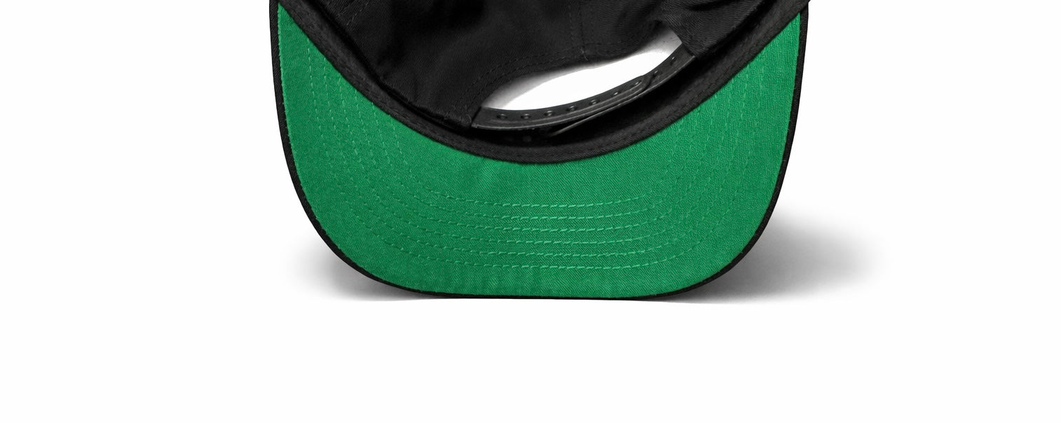 Casquette New York Yankees Black Edition – Patch Subway Series & Visière Verte