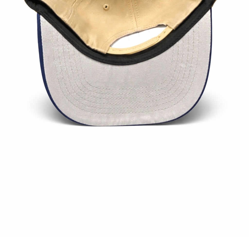 Casquette New Era 9FORTY NY Beige & Navy – World Series 1998 – Snapback Ajustable