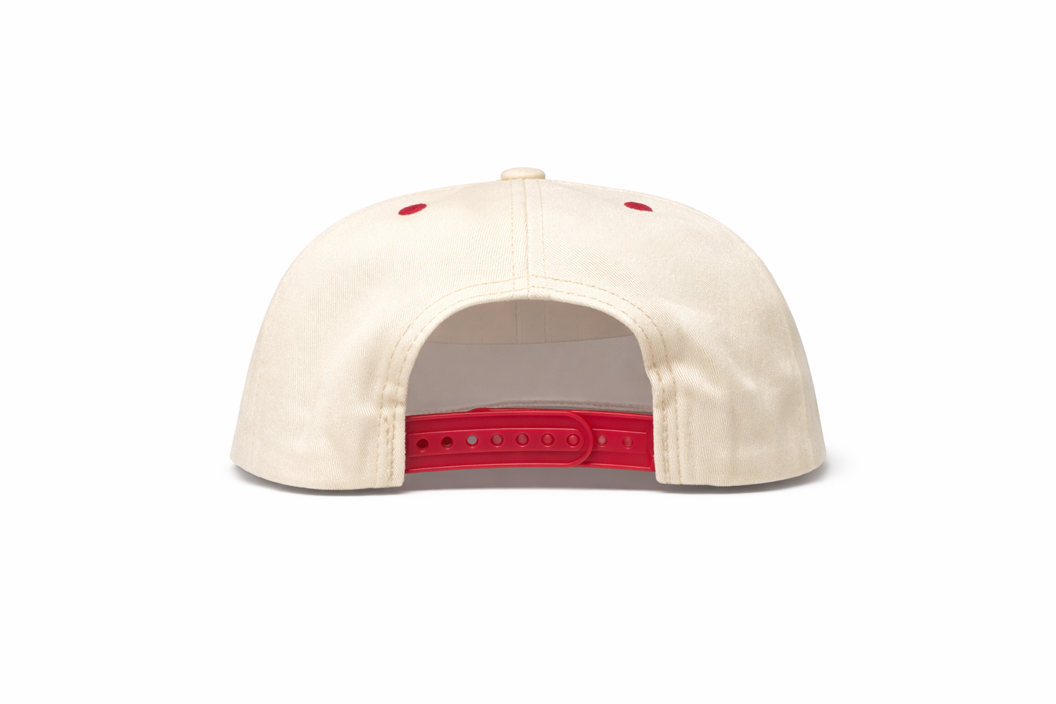 🧢 Casquette NY Crème & Rouge – Édition Subway Series Premium