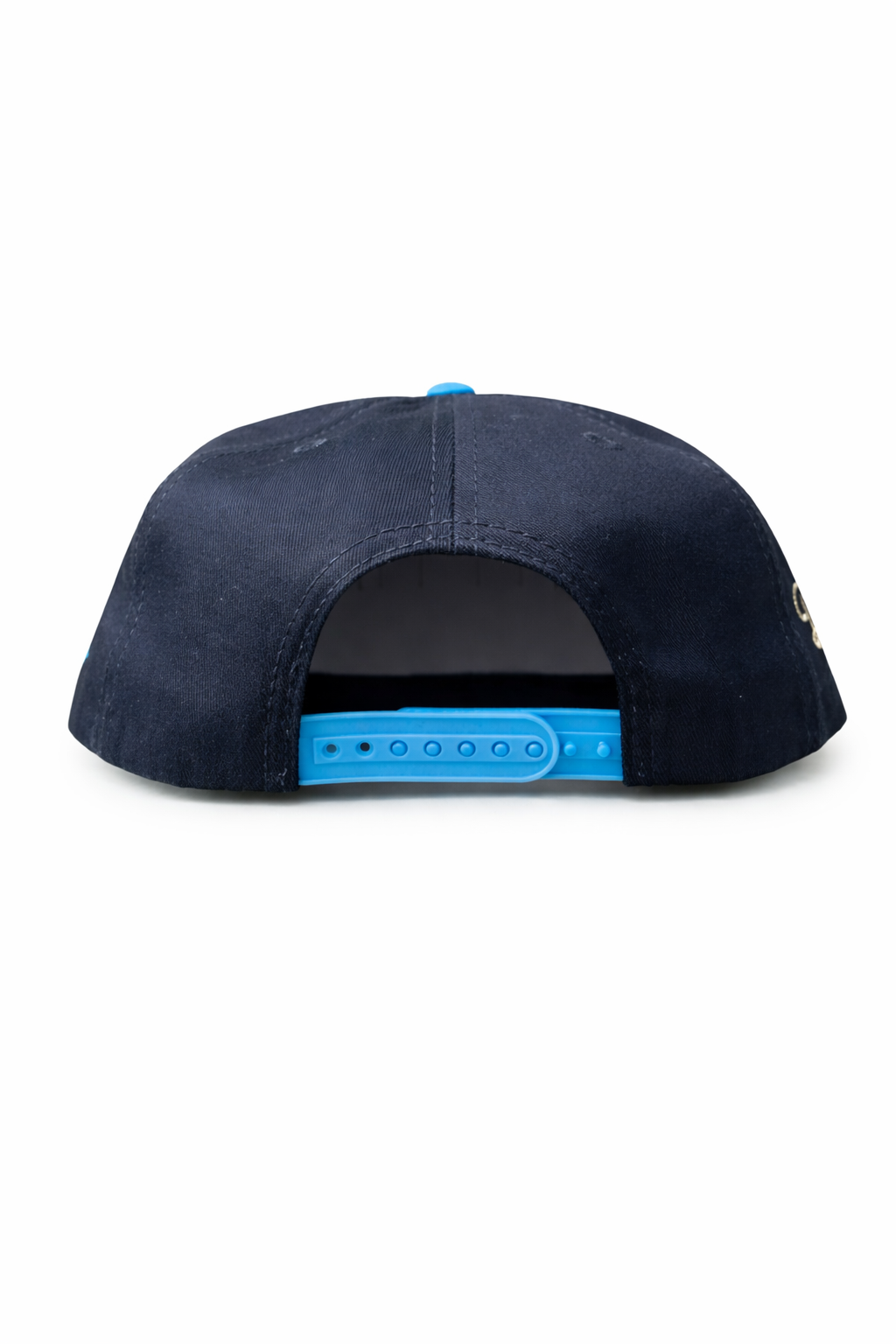 Casquette LA Navy & Blue – Édition Gold Signature Snapback