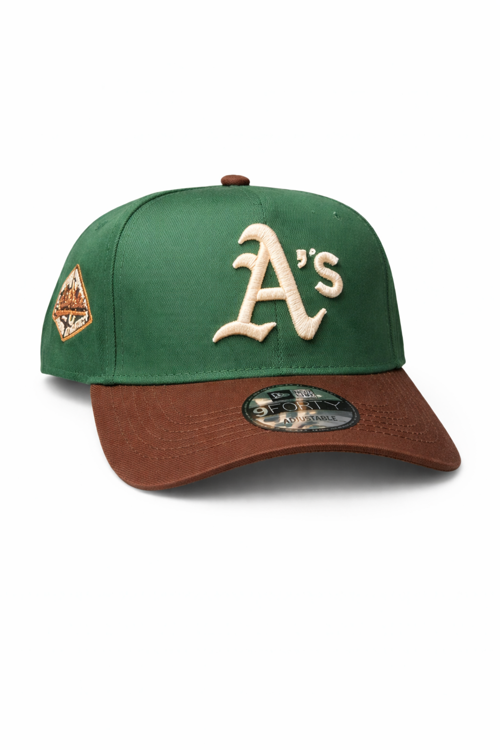 Casquette A’s Green & Brown – Édition Heritage Premium 9FORTY