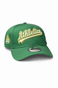 Casquette Athletics Green – Vue Arrière Snapback Premium 9FORTY