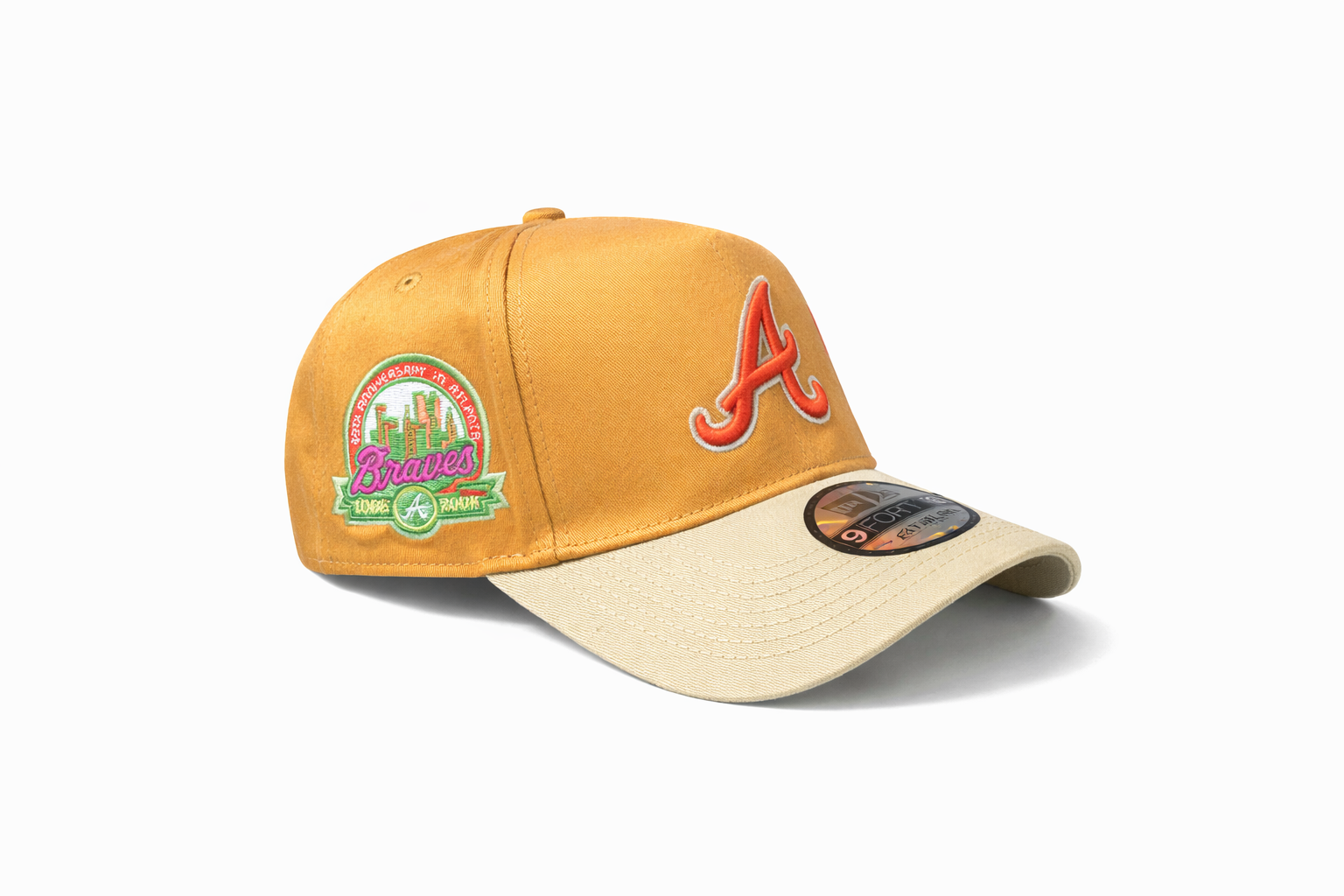 Casquette Snapback Atlanta – Jaune Moutarde Premium Ajustable