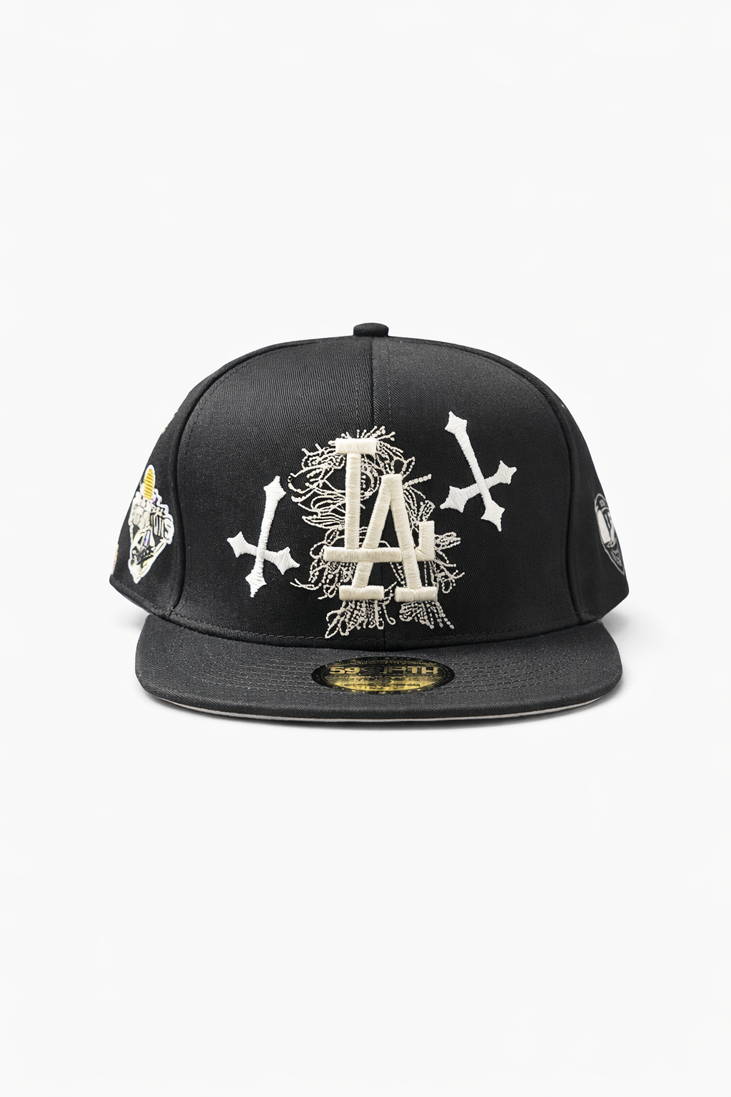 Casquette LA Noire Premium – Édition Croisées Signature