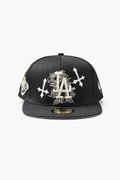 Casquette LA Noire Premium – Édition Croisées Signature