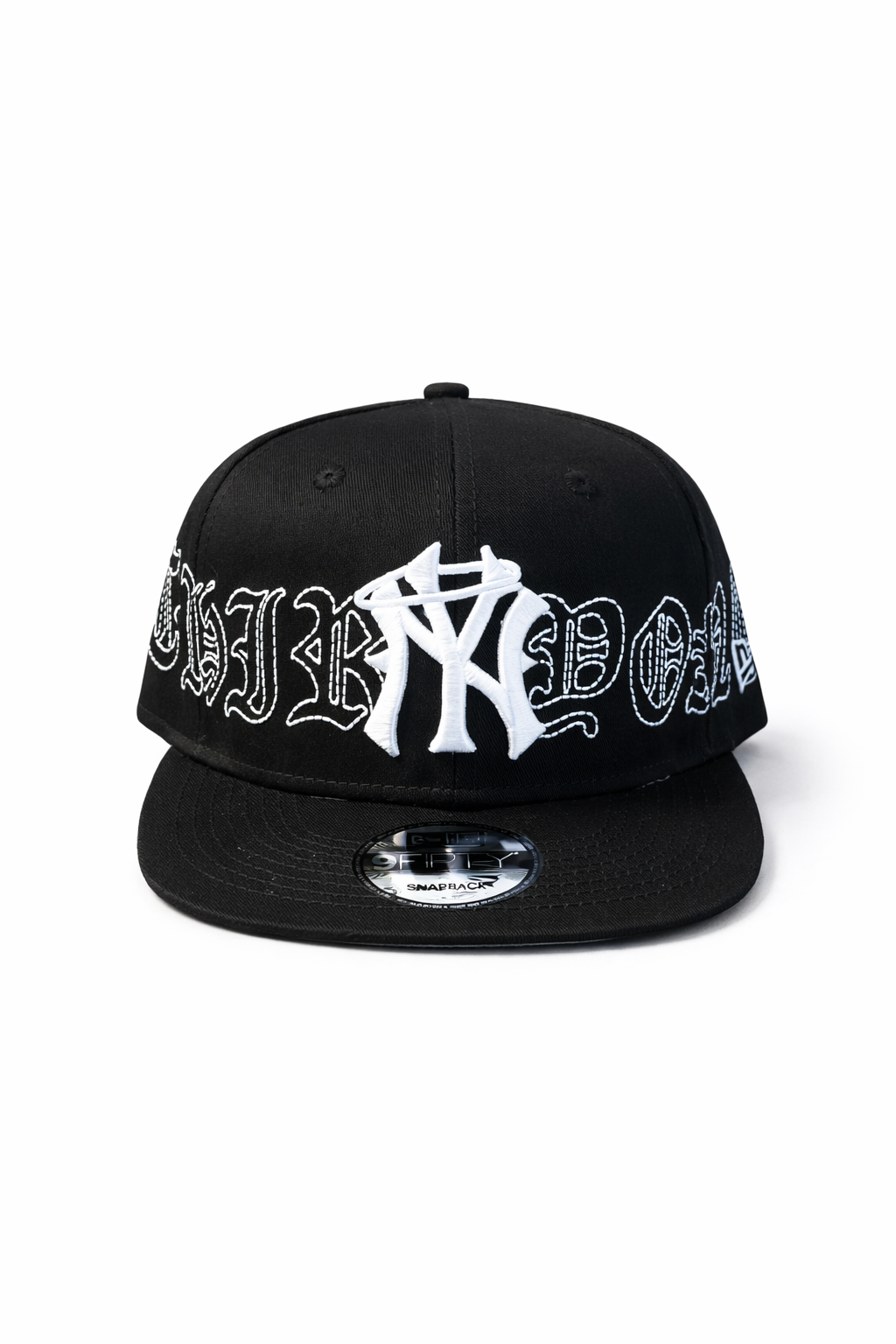 Casquette NY Noire 9FIFTY Snapback – Vue Arrière Ajustable Premium