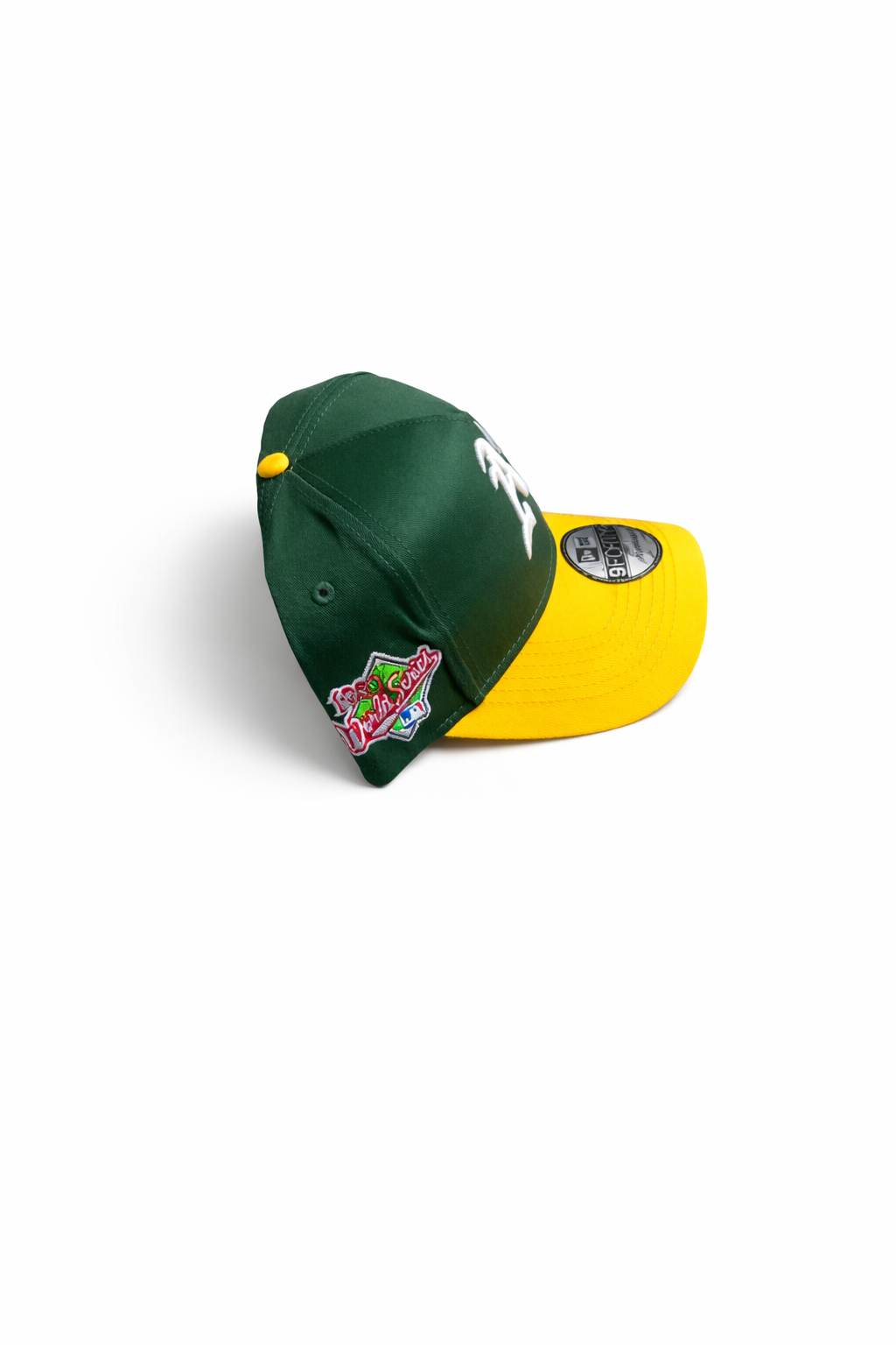 Casquette Oakland A’s Verte et Jaune – Style Sport Premium