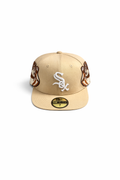Casquette Beige Sox 59FIFTY – Angel Edition 🤍
