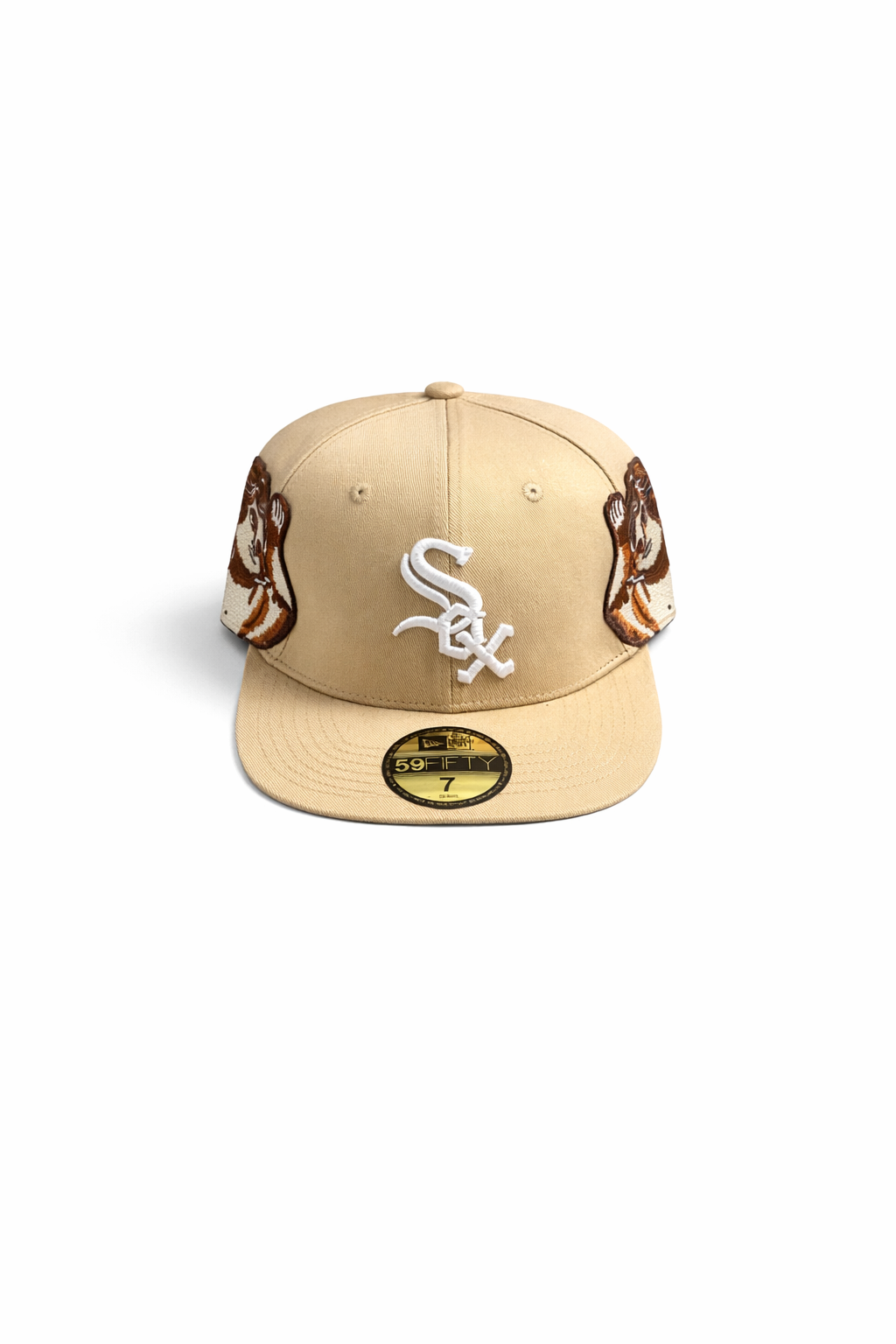 Casquette Beige Sox 59FIFTY – Angel Edition 🤍