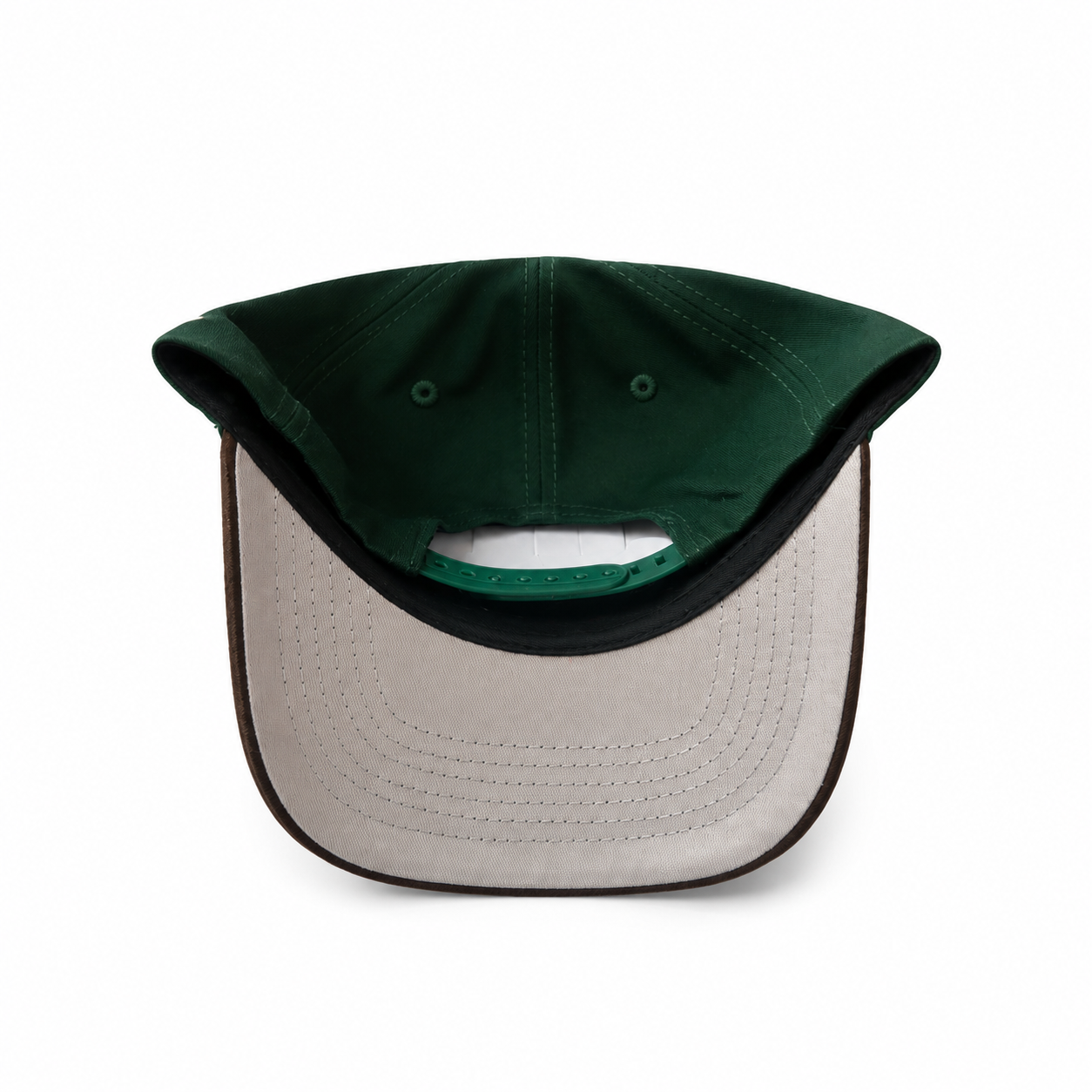 Casquette Chicago White Sox New Era 9FORTY Vert Forêt & Marron – Ajustable Unisexe