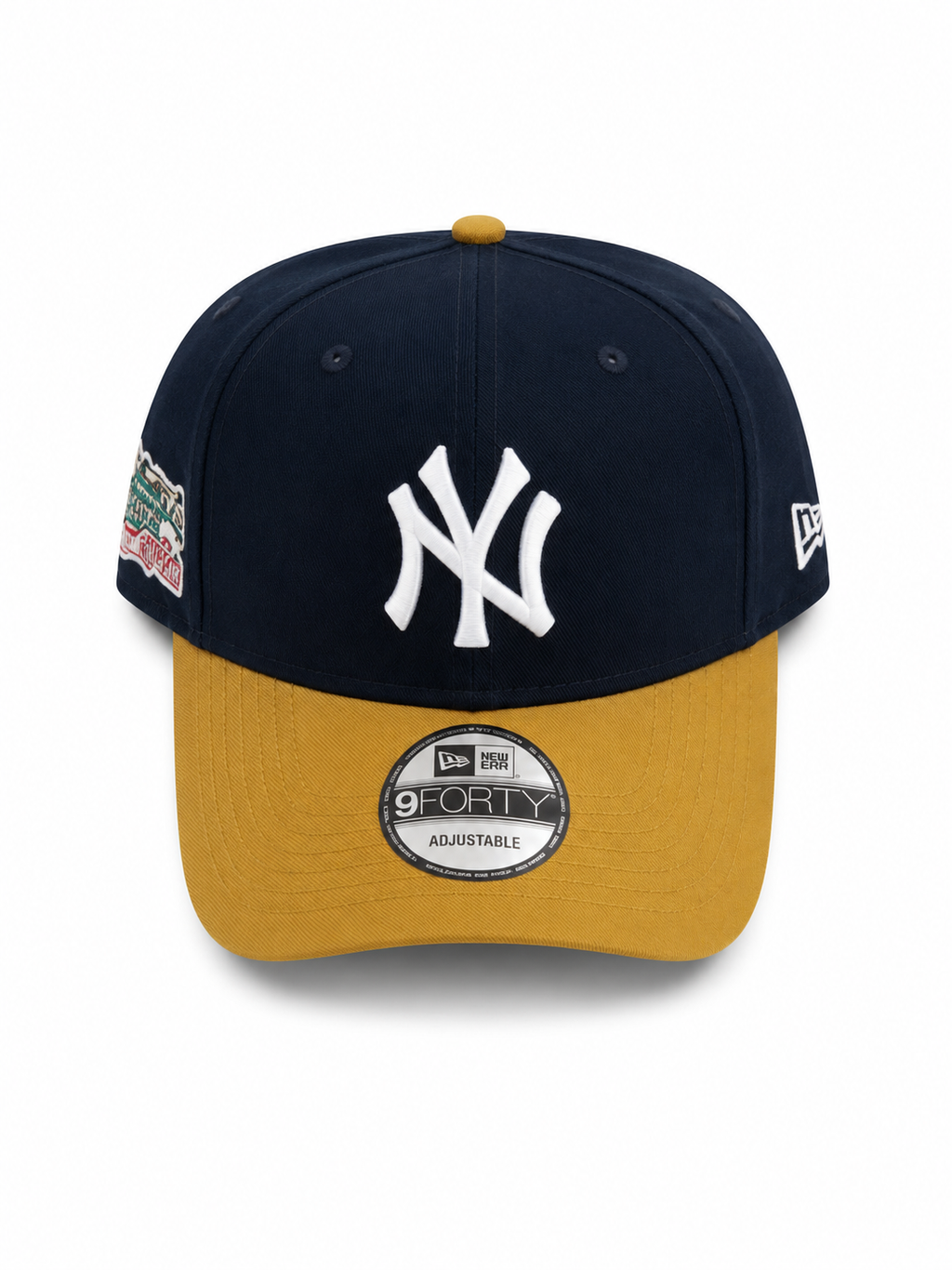 Casquette New York Yankees New Era 9FORTY Bleu Marine & Camel – Édition Premium