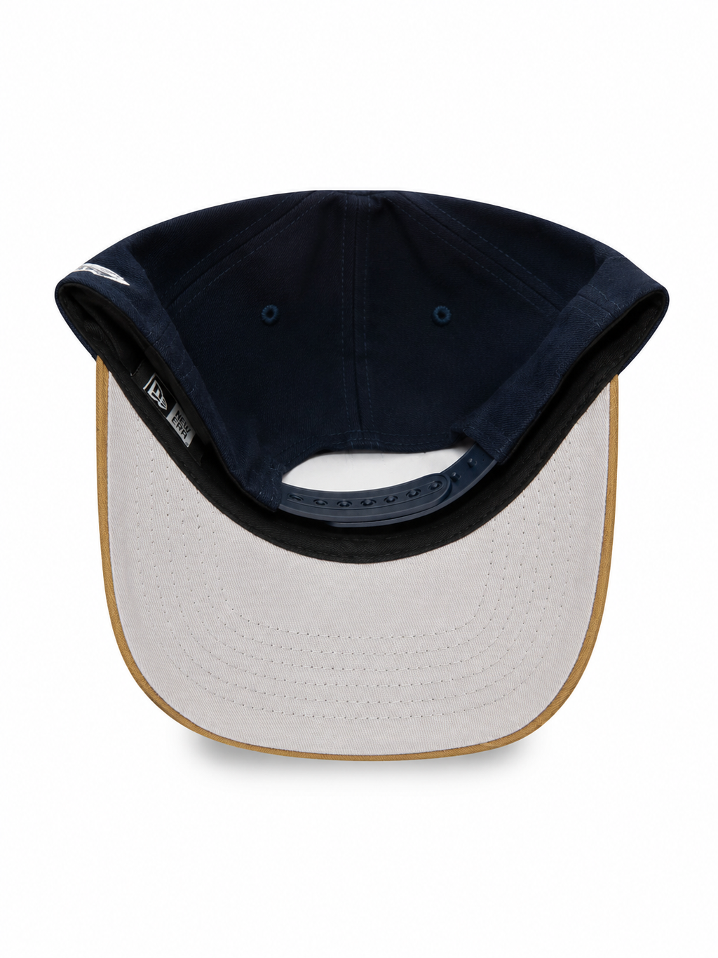 Casquette New York Yankees New Era 9FORTY Bleu Marine & Camel – Édition Premium