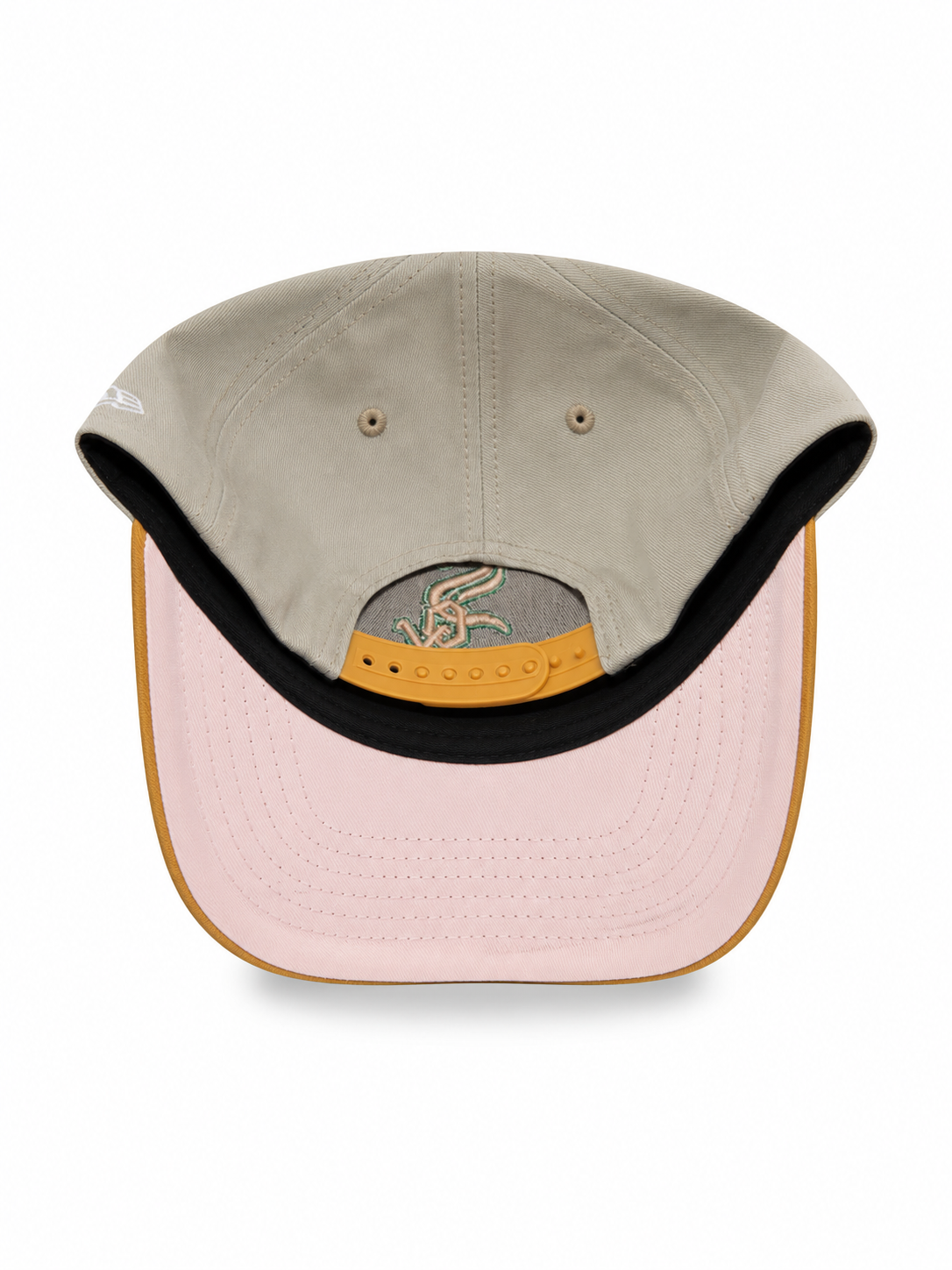 Casquette Chicago White Sox New Era 9FORTY Vert Sauge & Moutarde – Édition Comiskey Park 🧢💚💛