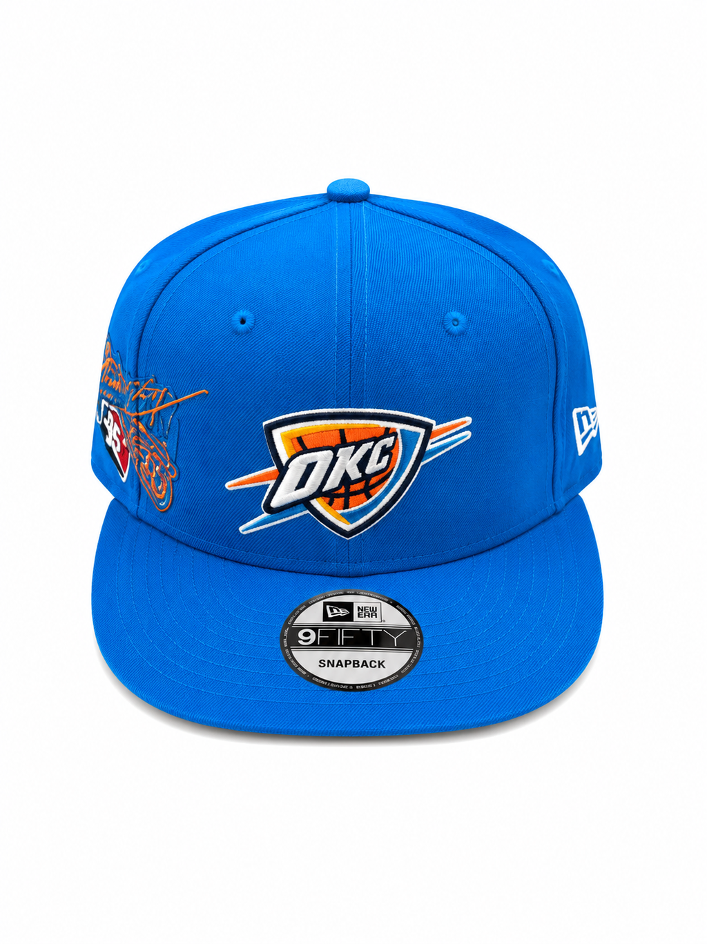 Casquette Oklahoma City Thunder 9FIFTY Snapback Bleu Ciel – Édition Premium NBA
