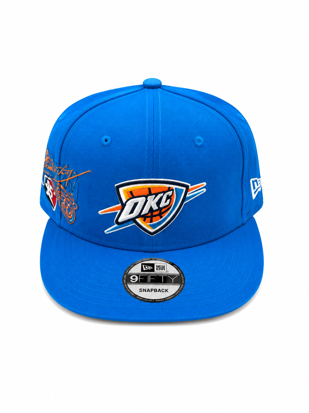 Casquette Oklahoma City Thunder 9FIFTY Snapback Bleu Ciel – Édition Premium NBA