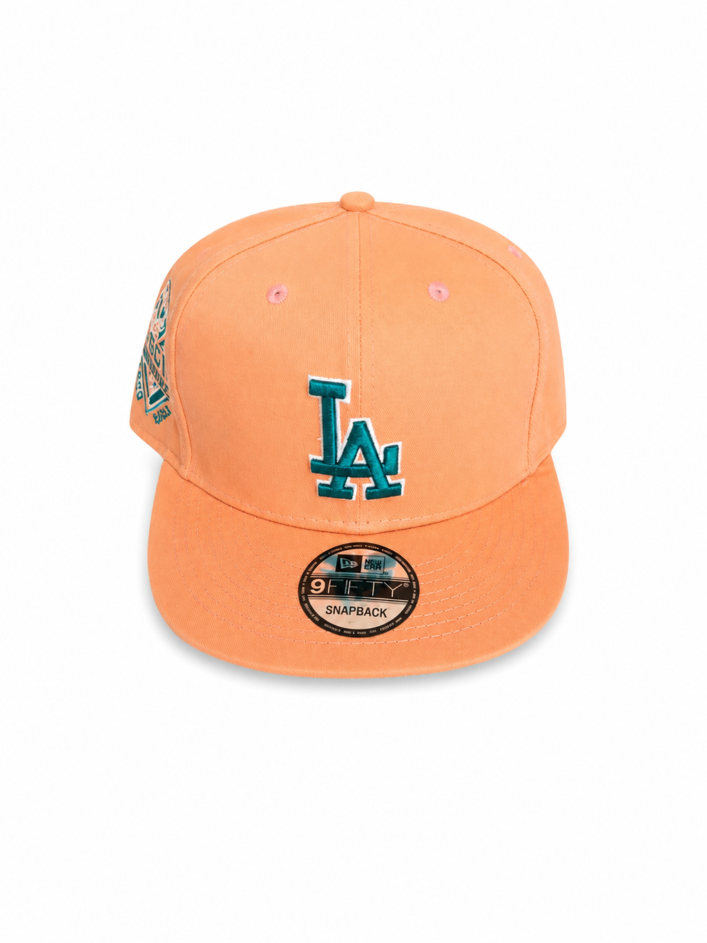 Casquette Snapback LA Peach & Blue – Édition Premium New Era 9FIFTY
