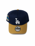 Casquette Los Angeles Dodgers Bleu Marine & Beige New Era 9FORTY Ajustable
