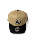 Casquette Oakland Athletics Beige & Noire – Snapback Ajustable