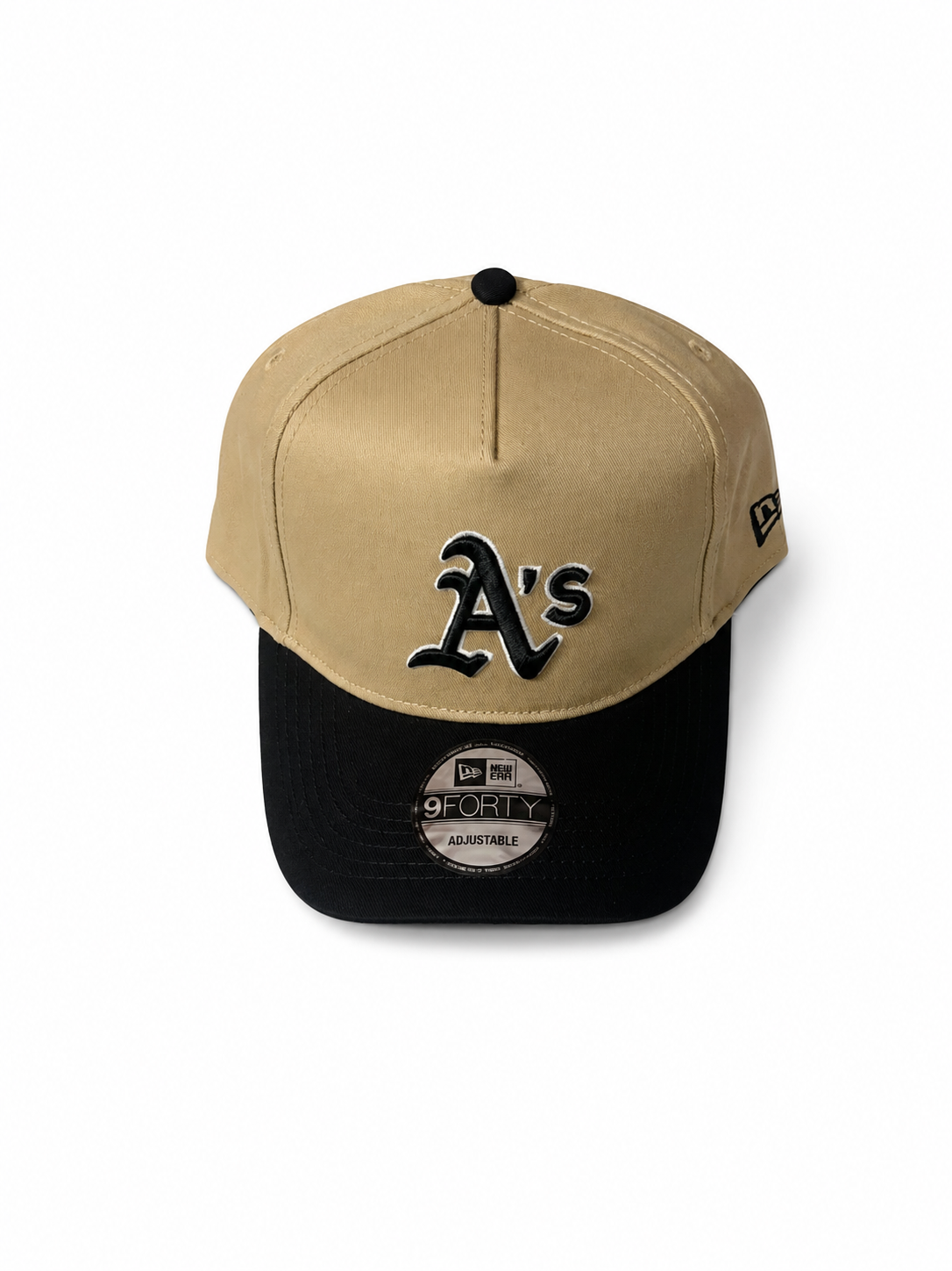 Casquette Oakland Athletics Beige & Noire – Snapback Ajustable