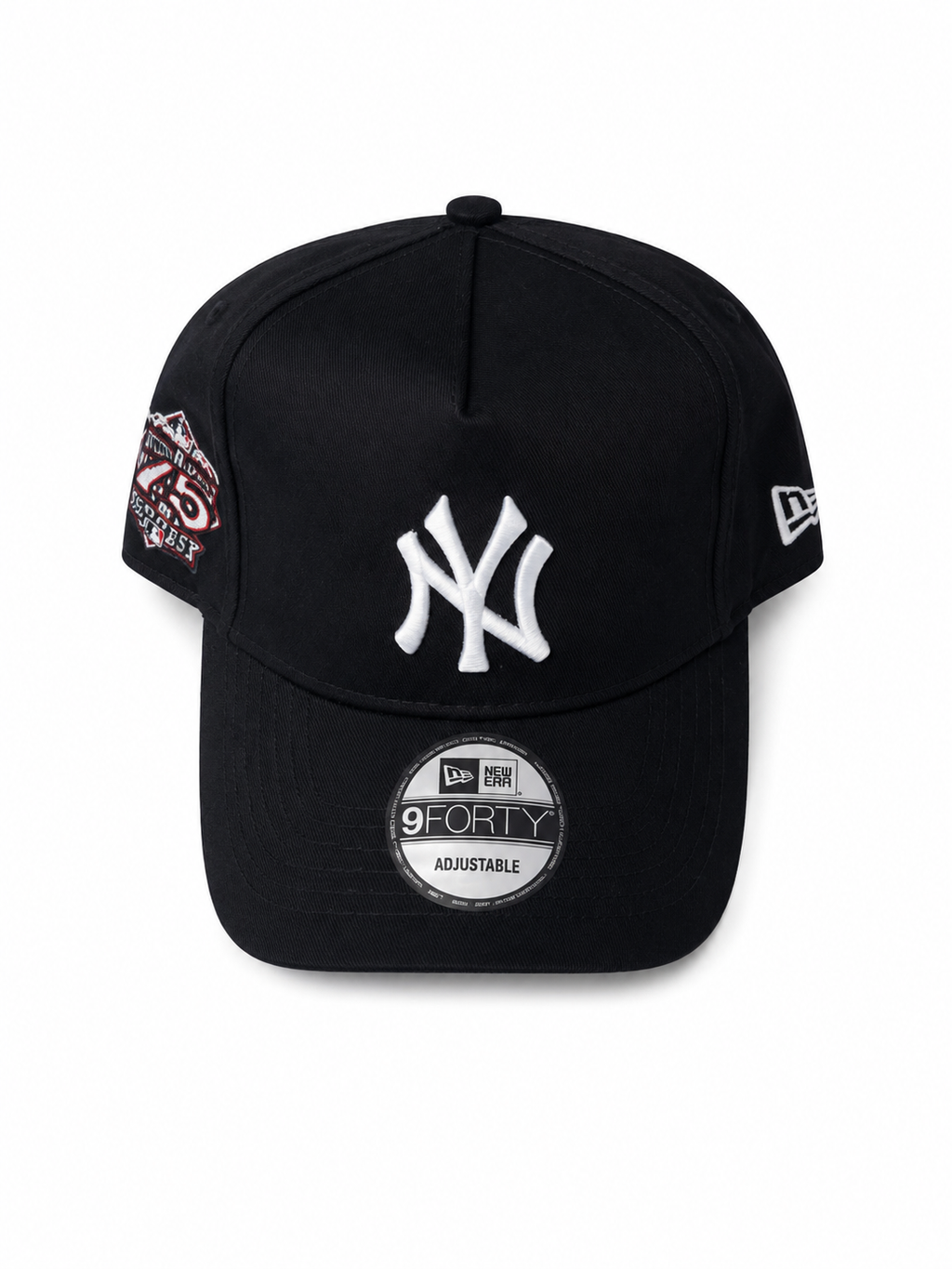 Casquette New York Yankees Noire & Grise – New Era 9FORTY Ajustable