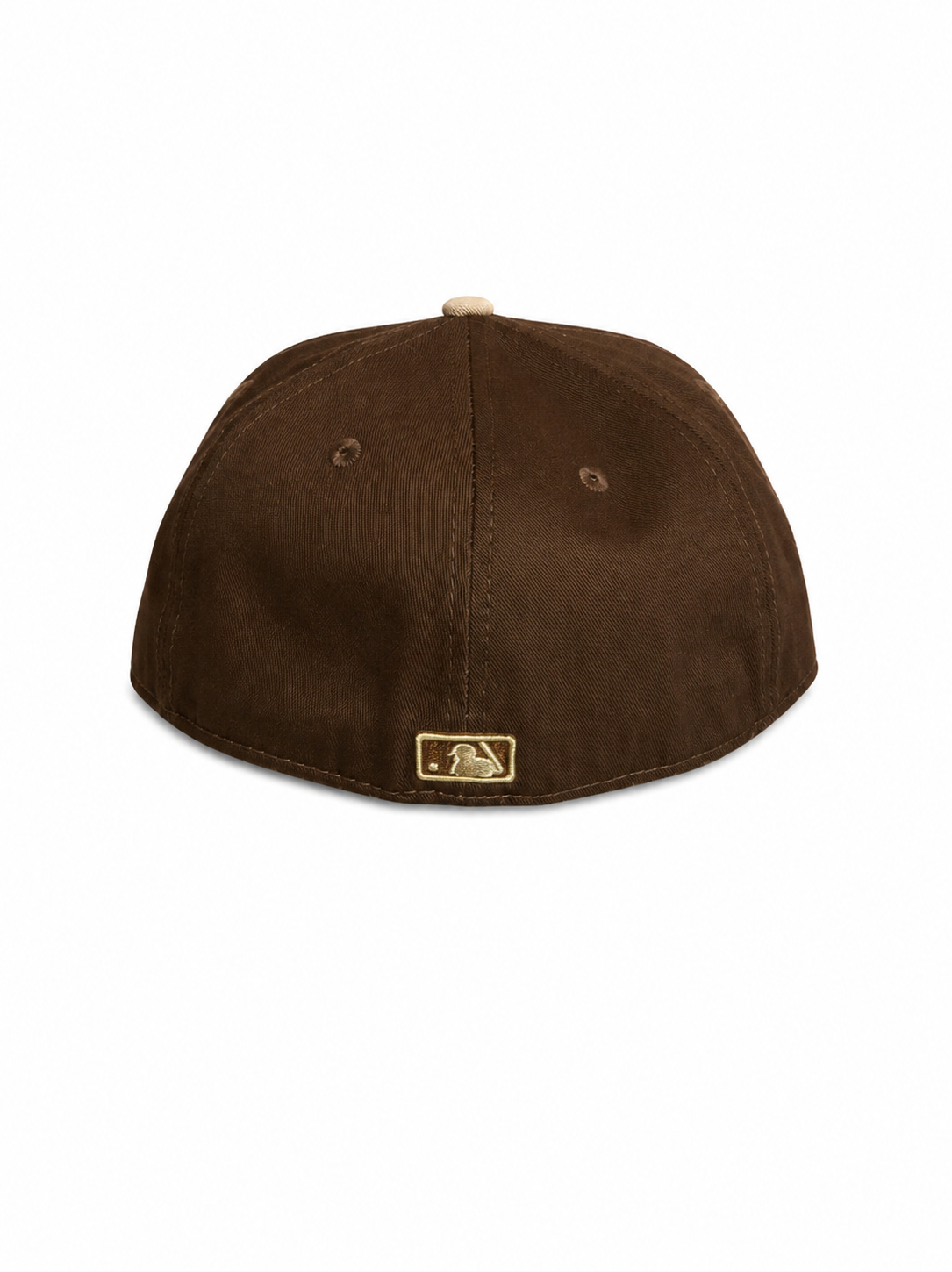 Casquette LA Marron & Beige New Era 59FIFTY – Élégance et Style Urbain 57,7cm